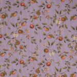 Dzianina prążek lila