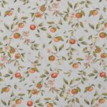 Dzianina prążkowana ecru