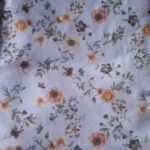 Jersey bawełna elastan kwiaty