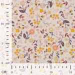 Popelina bawełna organiczna beżowa