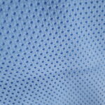 Jersey ażurowy błękitny