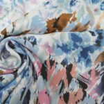 Krepa Carello niebieska