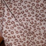 Dzianina prążek panterka