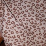 Dzianina prążek panterka