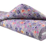 len wiskozowy, len z wiskozą drukowany