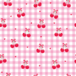 Jersey bawełniany 220g wiśnie